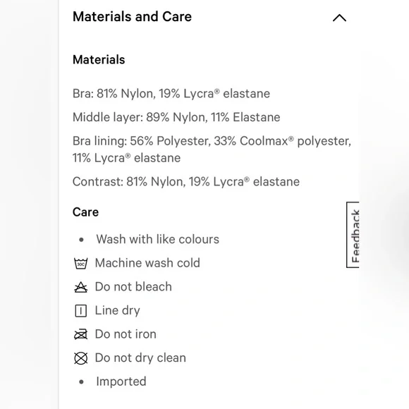 Lululemon Love to Layer Yellow Sports Bra Size 2 Women’s GUC - Picture 4 of 15